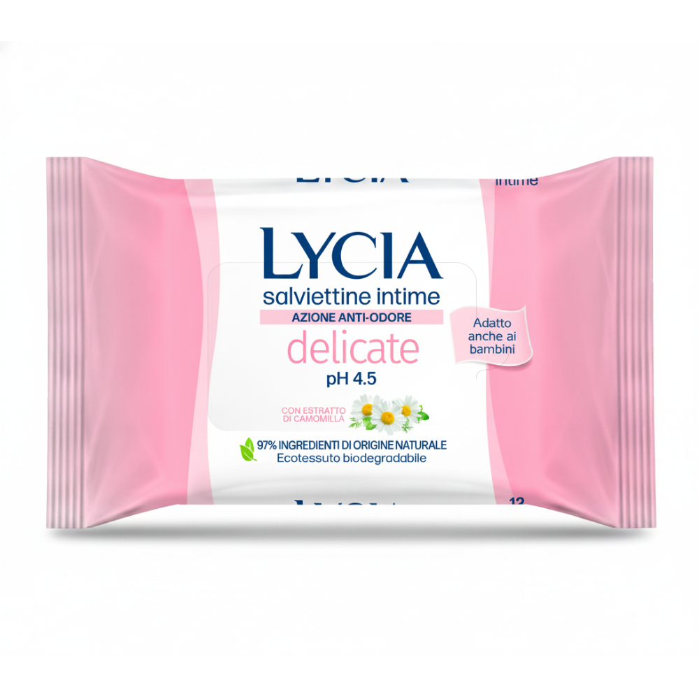 Lycia Salviettine Intime Formula Delicata 12 Pezzi - --image