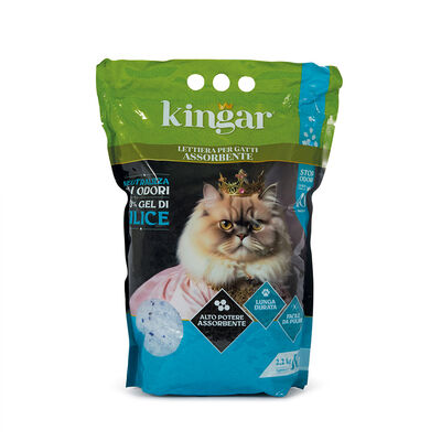 Kingar Cat Lettiera Gel di Silice