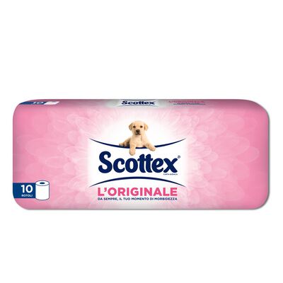 Scottex L'Originale Carta Igienica Confezione da 10 Rotoli