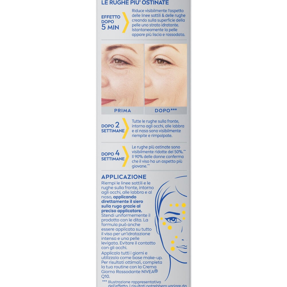Nivea Q10 Anti-Rughe Expert Filler Siero Anti-rughe Mirato 15 ml, , large