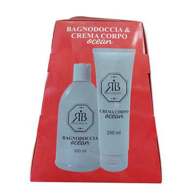 Royal Beauty Cofanetto Panettone: Bagnodoccia + Crema Corpo Fragranza 1	