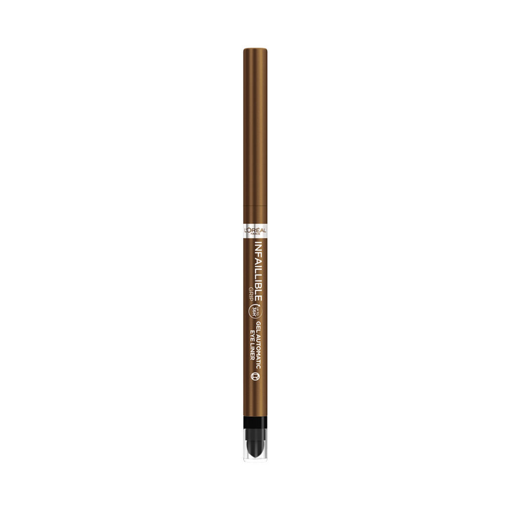 L'Oréal Paris Infaillible Grip 36H Gel Automatic Eyeliner – 13 Bronzed Espresso - -