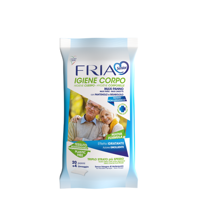 Fria Senior Salviette Corpo 24 Pezzi