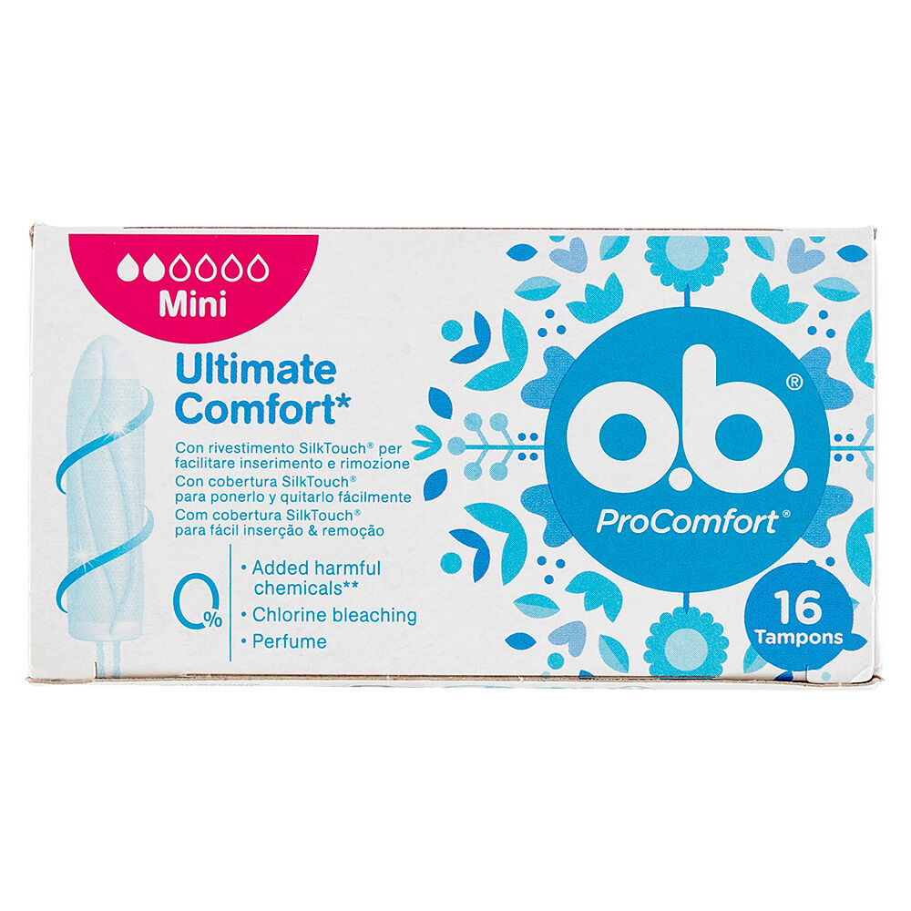 O. B. Assorbenti Mini 16 Tamponi, , large
