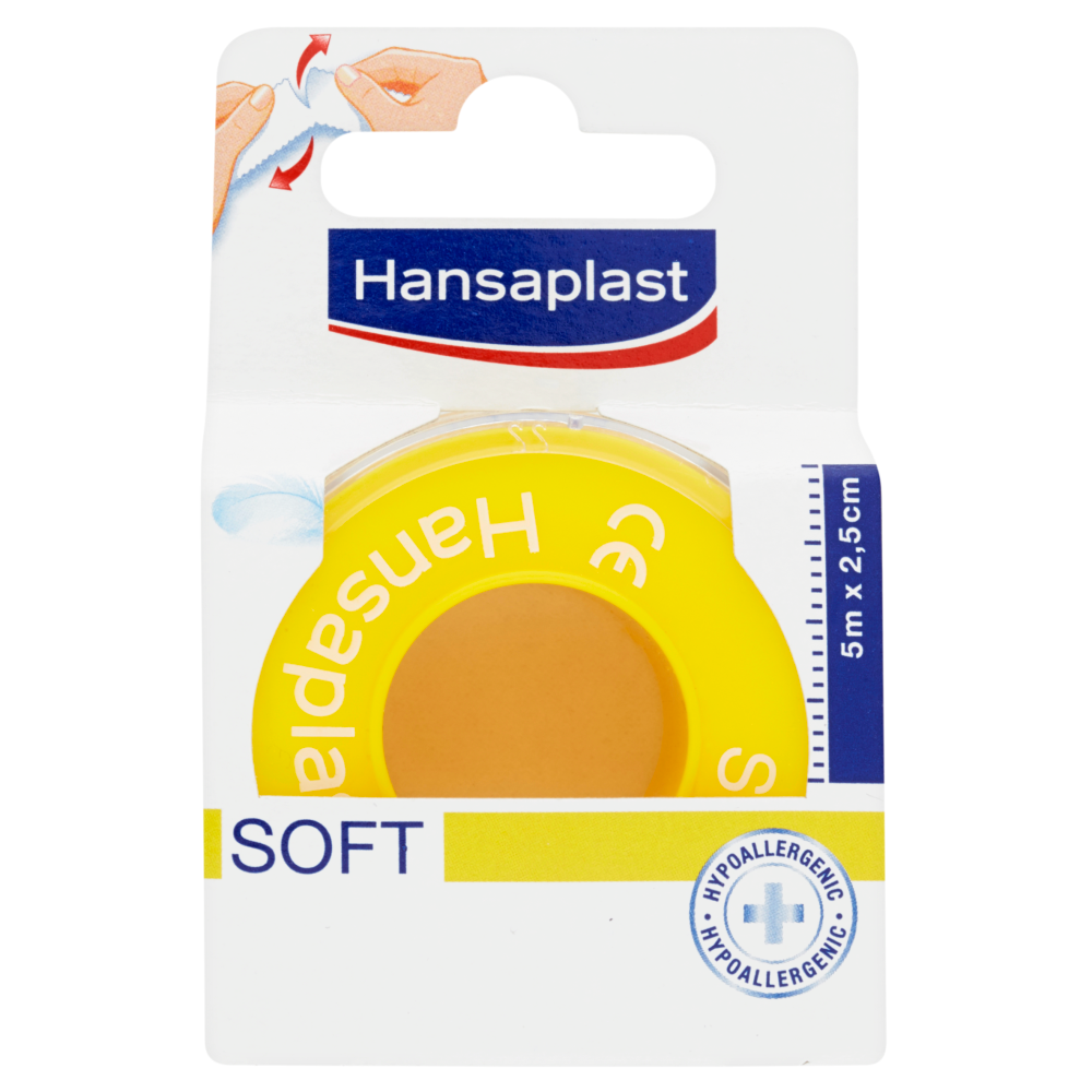 Hansaplast Rocchetto Soft 5x2,5cm, , large