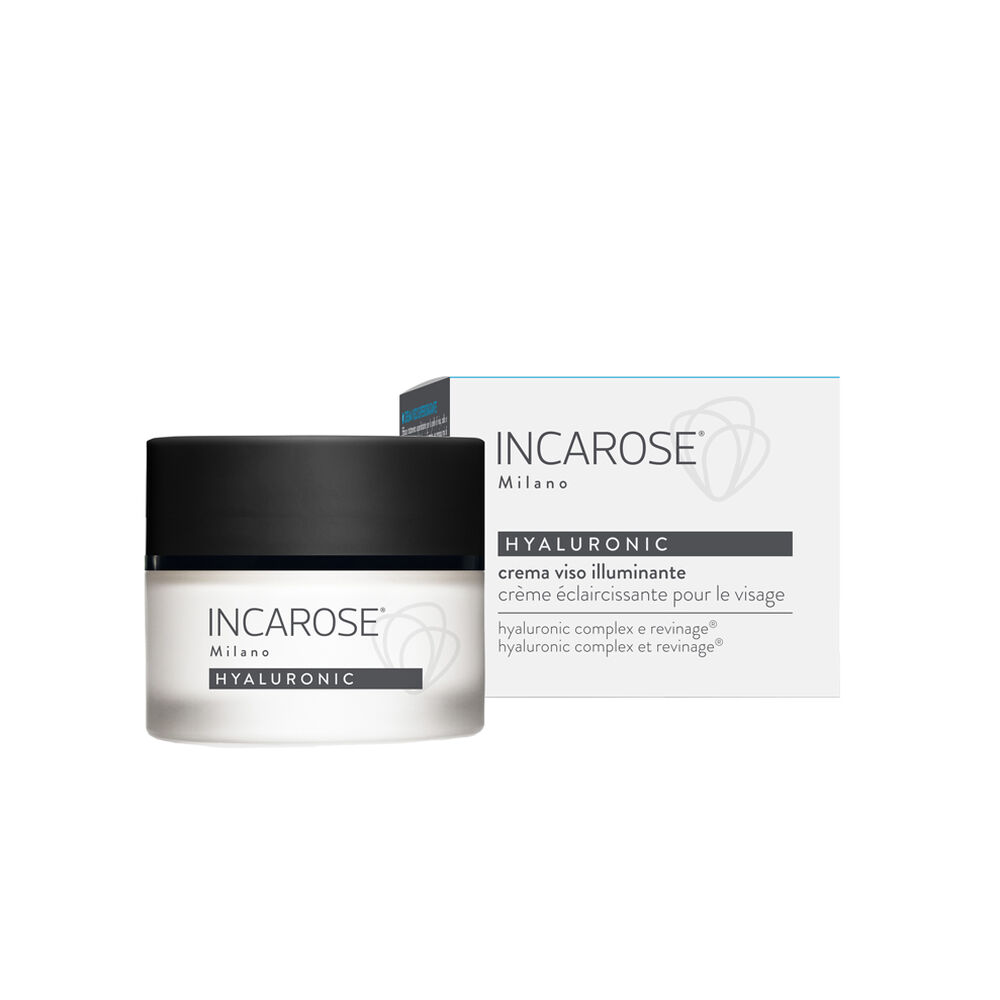 Incarose Hyaluronic Crema Viso Illuminante 50 ml, , large