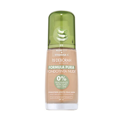 Deborah Milano Formula Pura Fondotinta Nude Bio N.04 