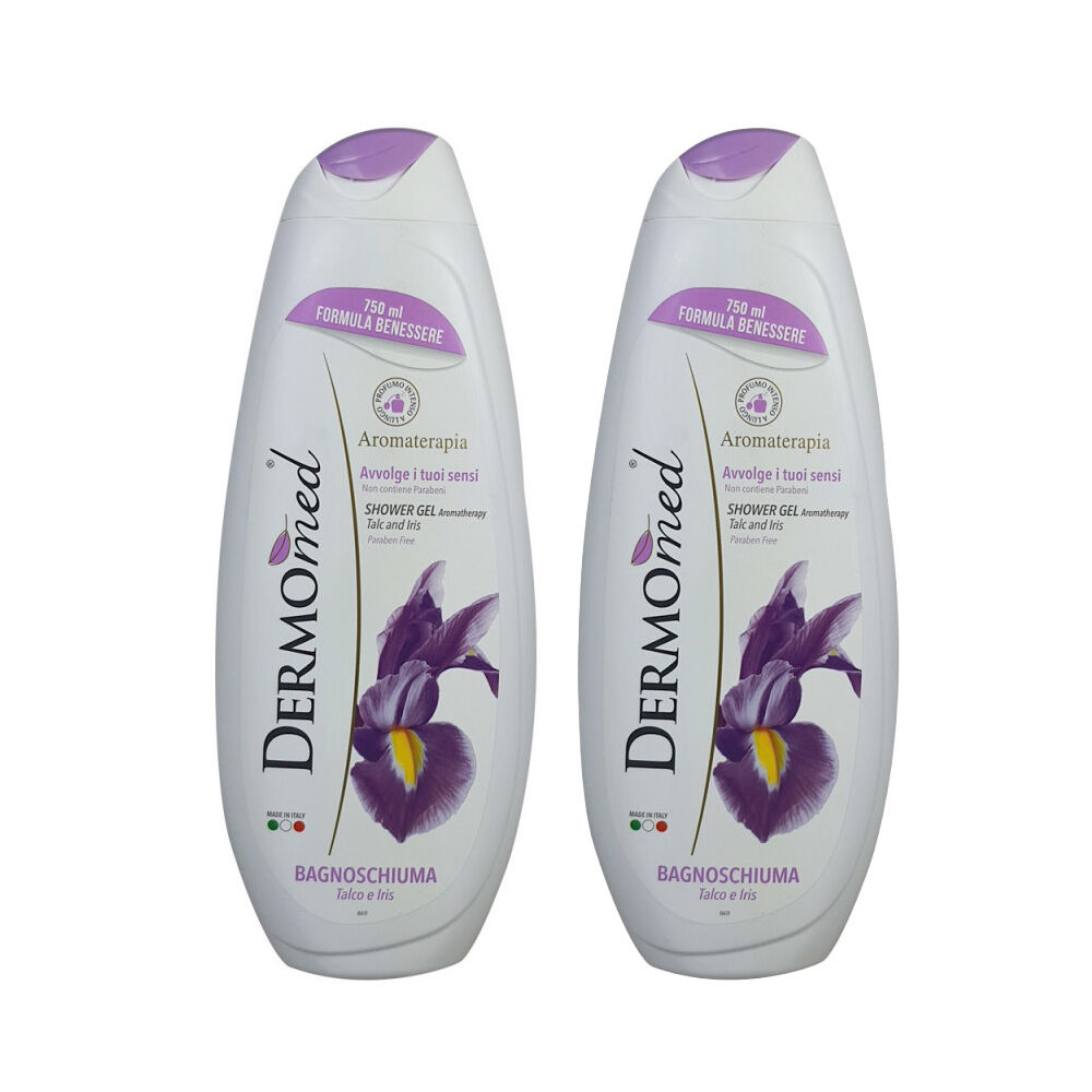 Dermomed Bagnoschiuma Iris - Confezione 2 x 650 ml	, , large