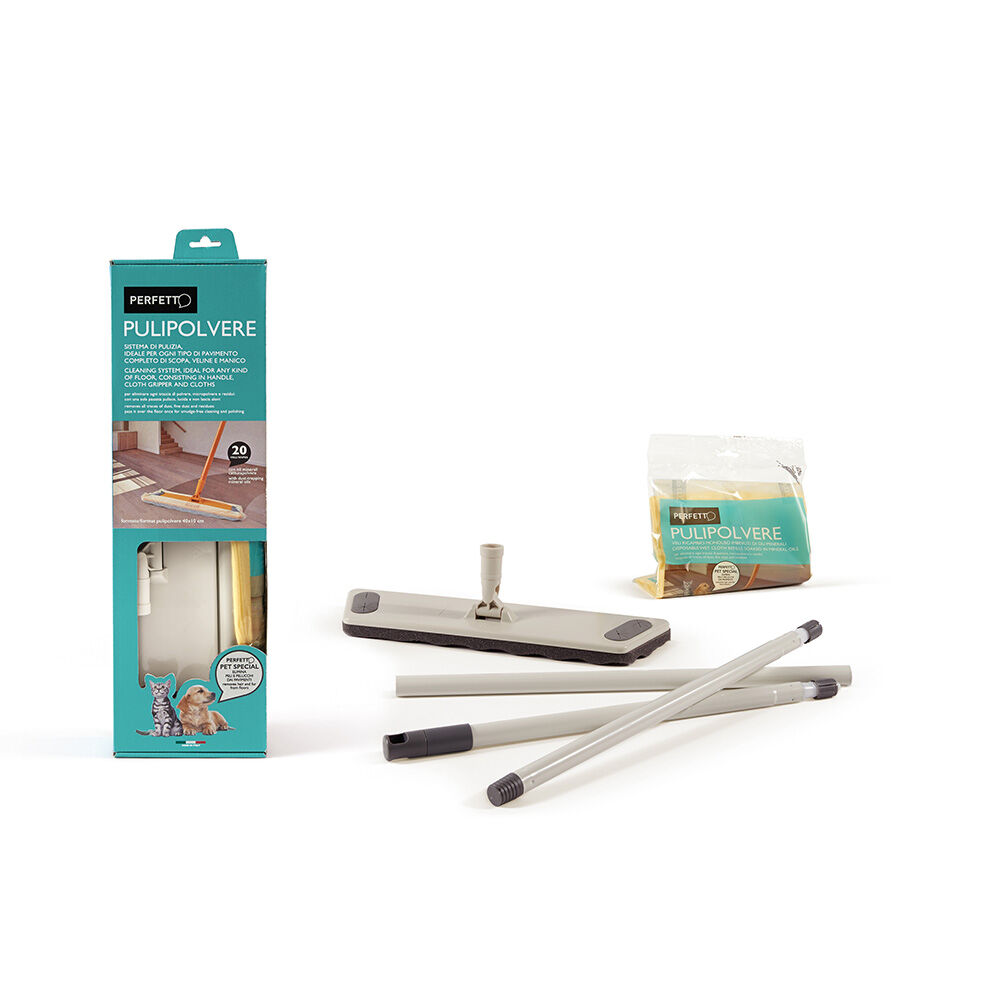 Scopa Pulipolvere Con Manico