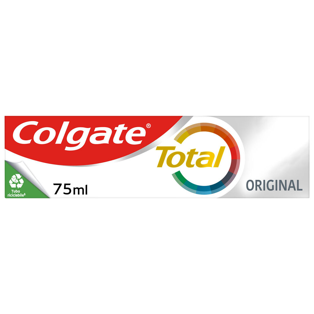 Colgate Dentifricio Total Original Protezione Completa 24h 75 ml, , large