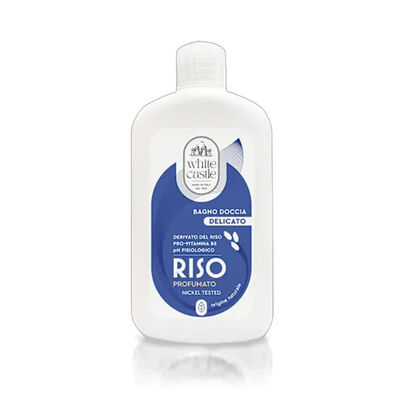 White Castle Bagno Doccia Profumato Delicato al Riso 400 ml