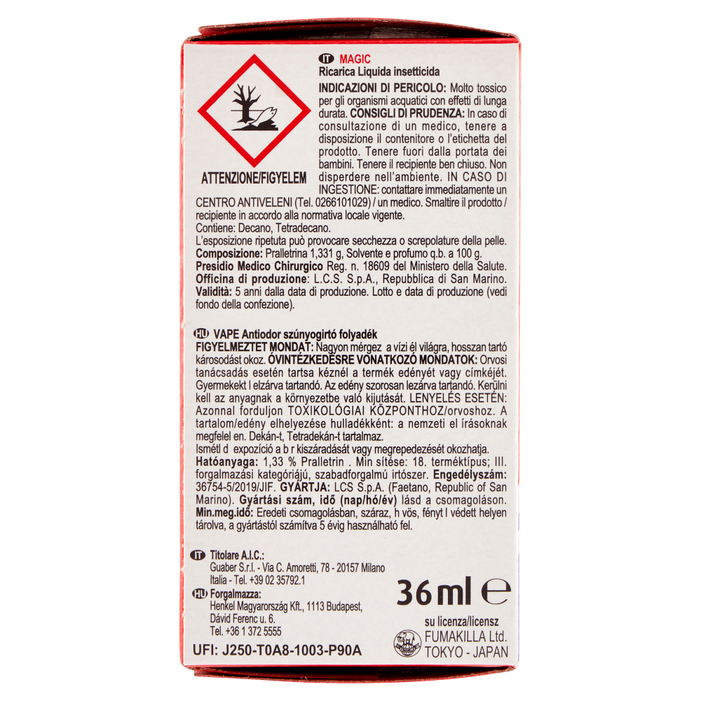 Vape Ricarica Liquida Antiodore 60 Notti, , large