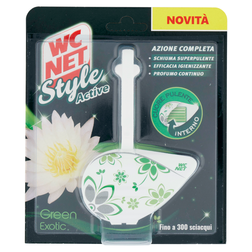 WC Net Style Active Green Exotic Tavoletta Wc, , large