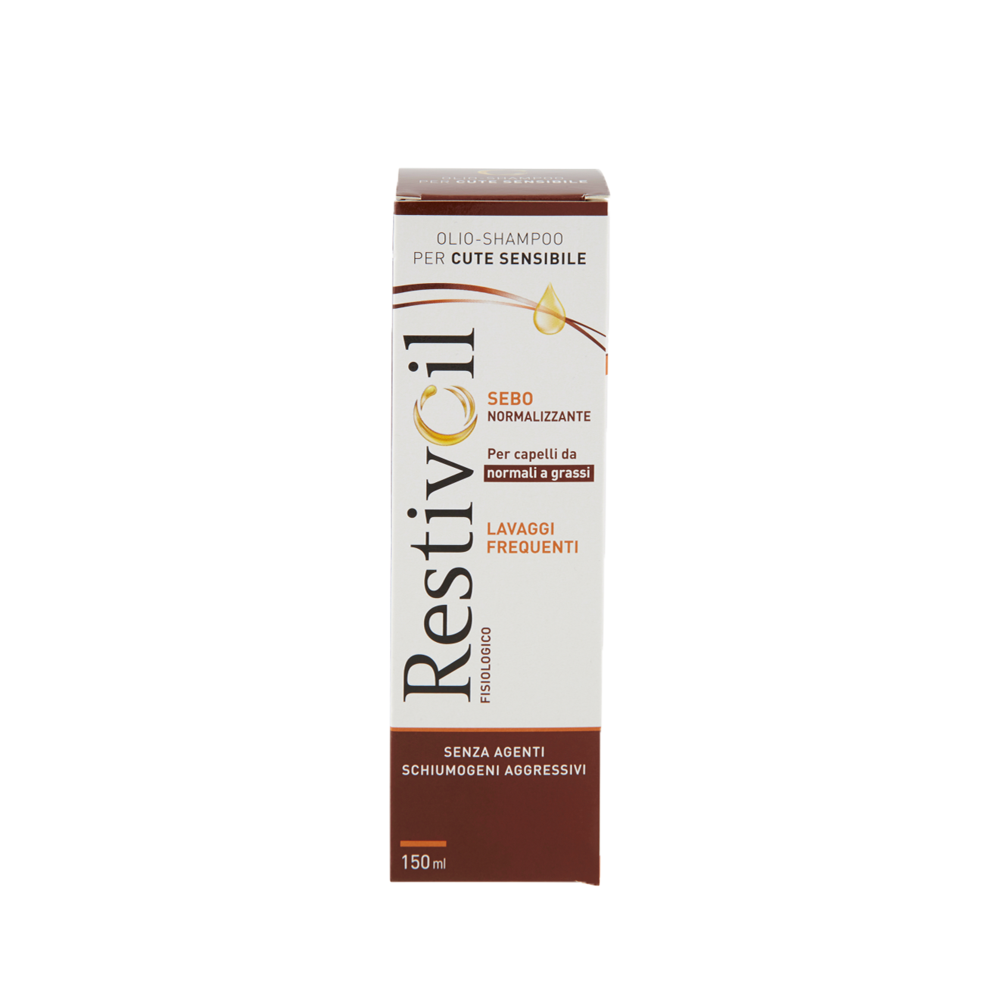 RestivOil Fisiologico Olio-Shampoo per Cute Sensibile 150 ml, , large