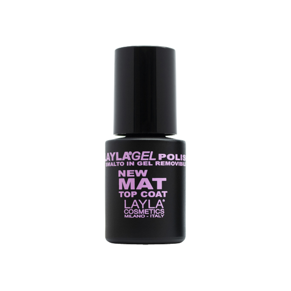 Layla New Mat Top Coat Gel Polish, , large