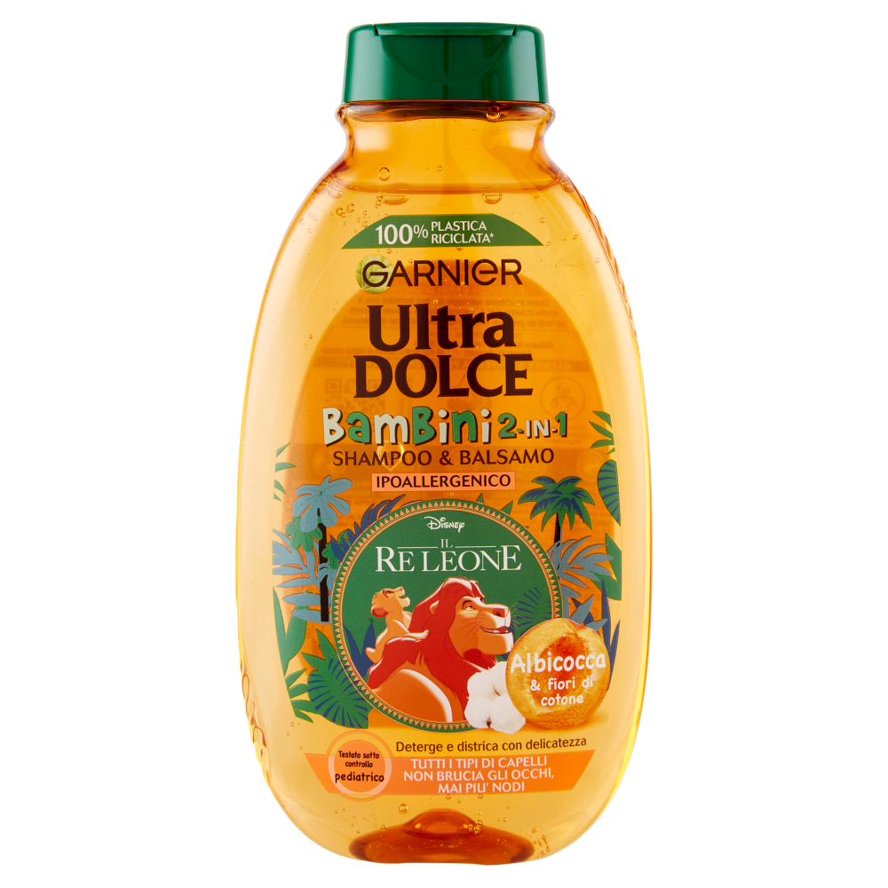 Garnier Ultra Dolce Bambini 2in1 Shampoo&Balsamo 250ml, , large