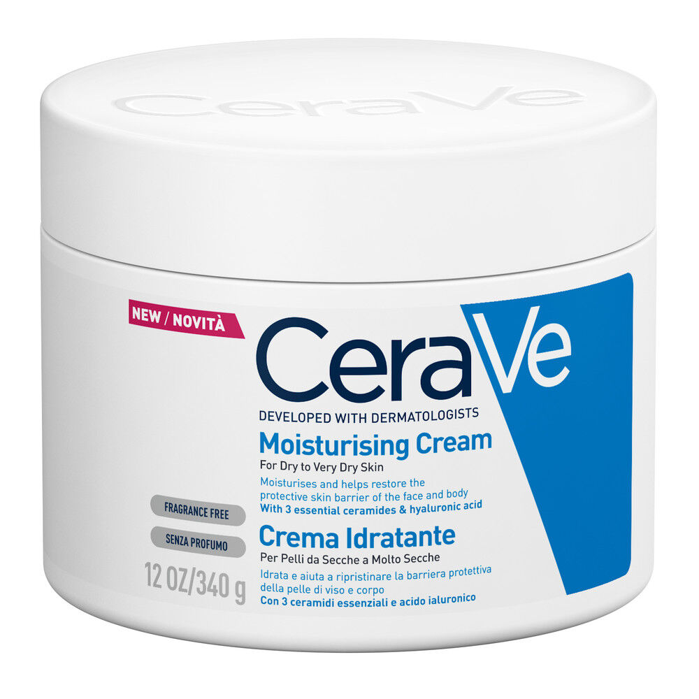 Cerave Crema Lozione Corpo, Moisturizing Cream ( Corpo, 340 Ml) - Immagine 26