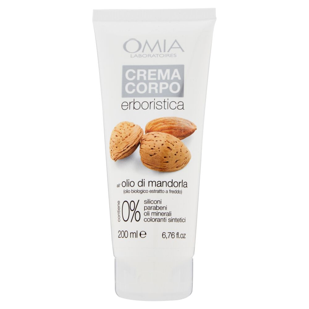 Omia Ecobiologico Crema Corpo Olio Mandorla 200 ml, , large