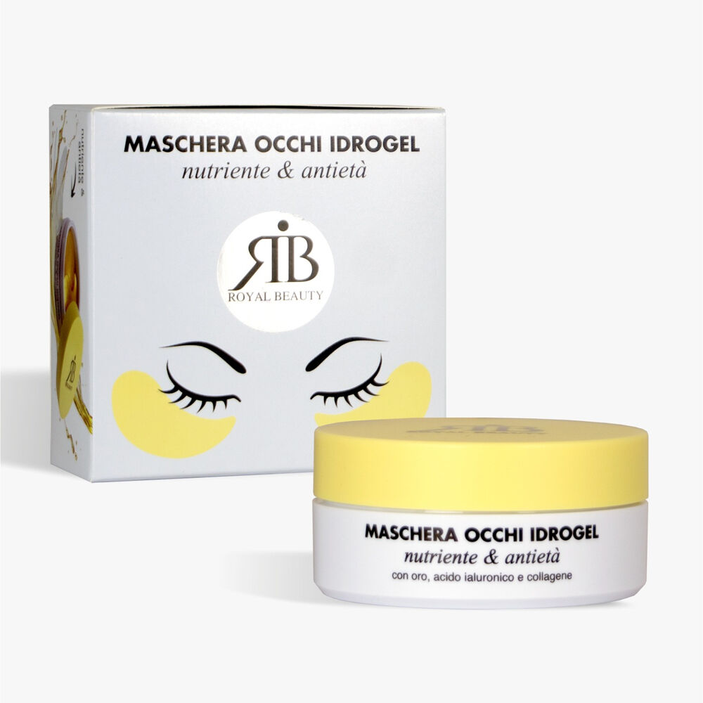 Royal Beauty Maschera Occhi in Idrogel Nutriente e Antietà 30 Pezzi, , large