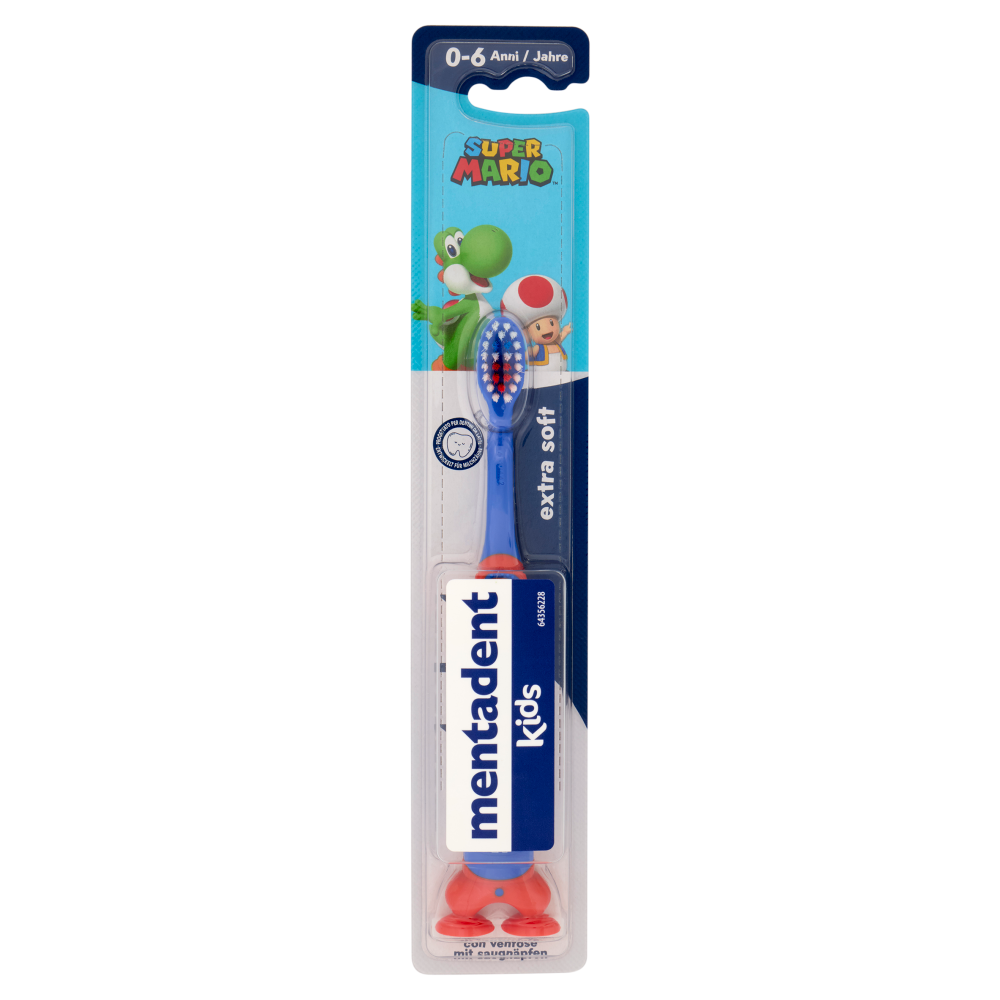 Mentadent Kids 0-6 Anni Super Mario Extra Soft, , large