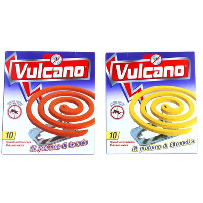 Vulcano Spirali Profumo Assortito 10 Pezzi