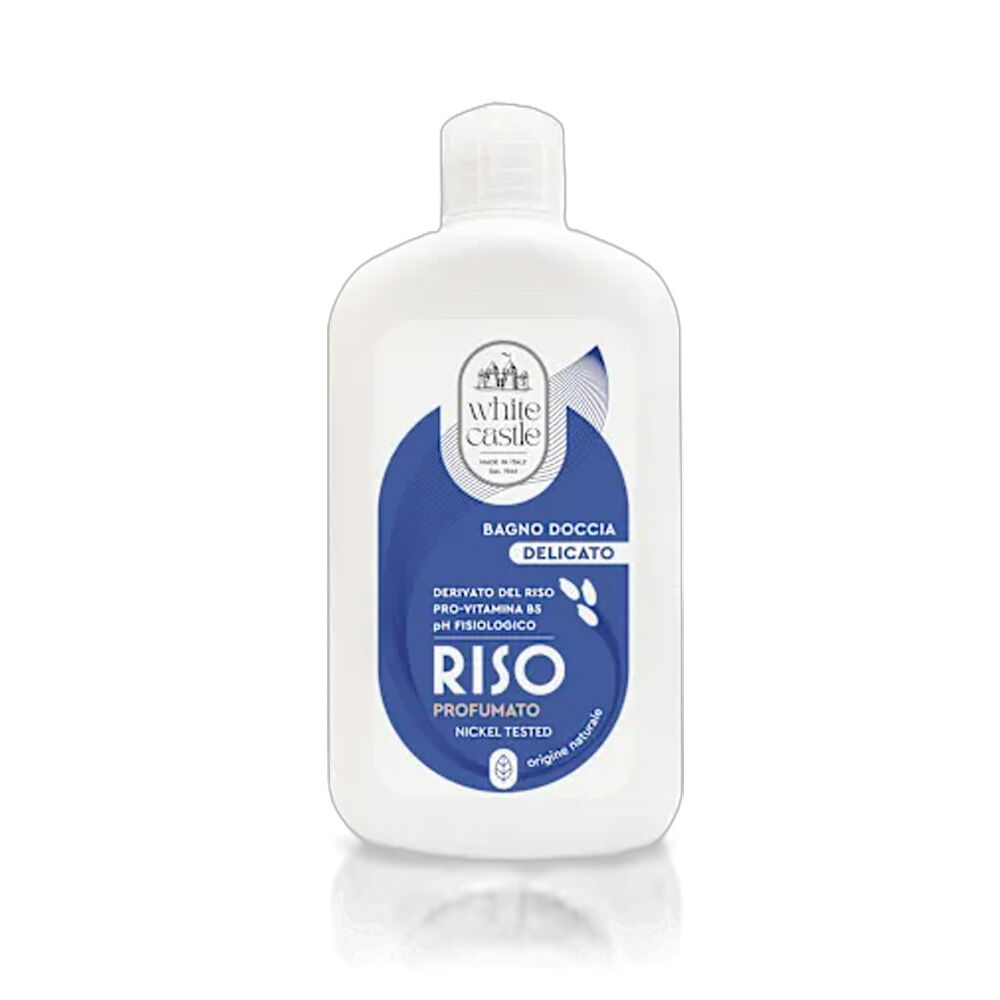 White Castle Bagno Doccia Profumato Delicato al Riso 400 ml - -