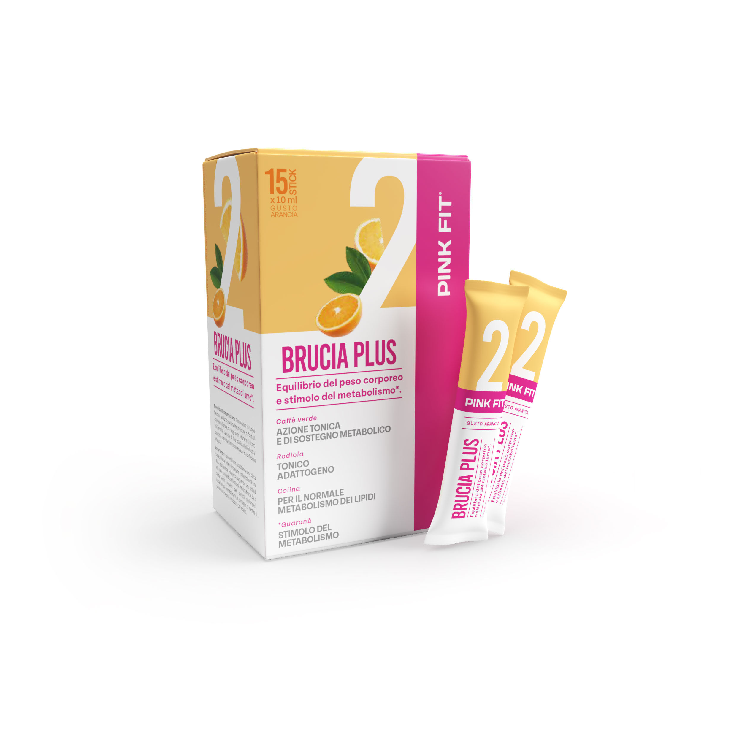 Pink Fit Brucia Plus 15 Stick x 10ml - -
