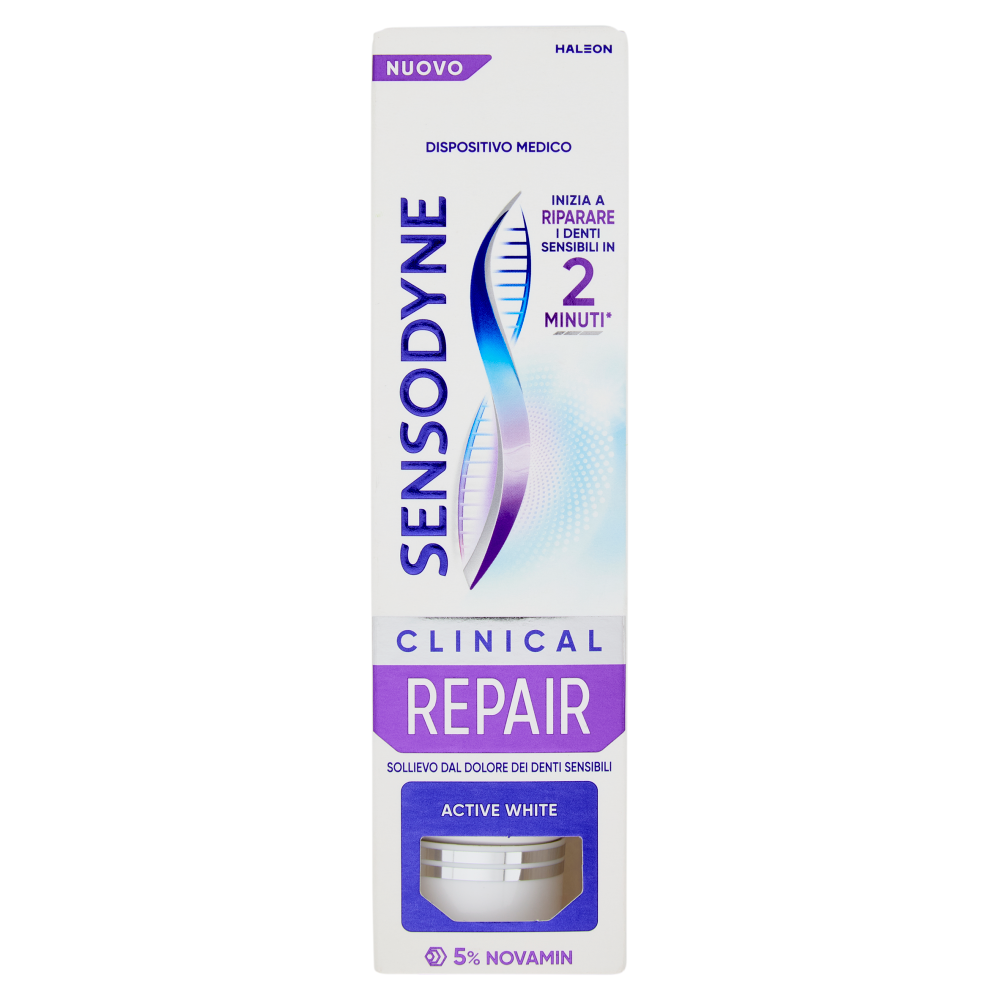 Sensodyne Clinical Repair Active White Denti Sensibili 75 ml, , large