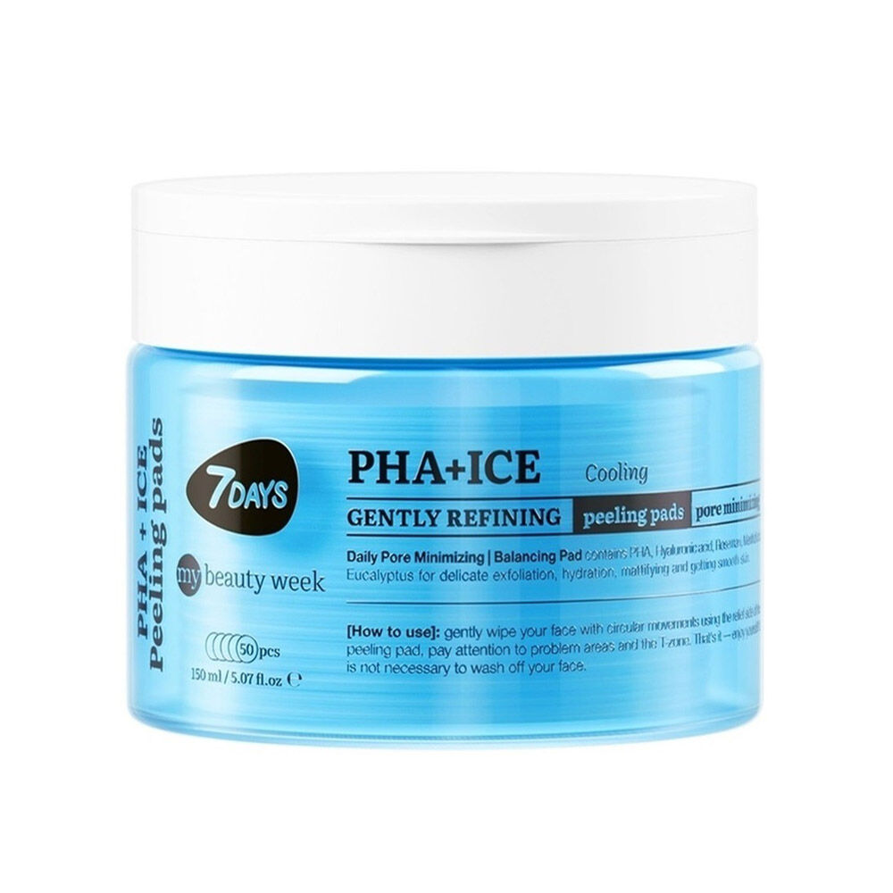7Days Dischetti Peeling Rinfrescanti PHA 50 Pezzi, , large