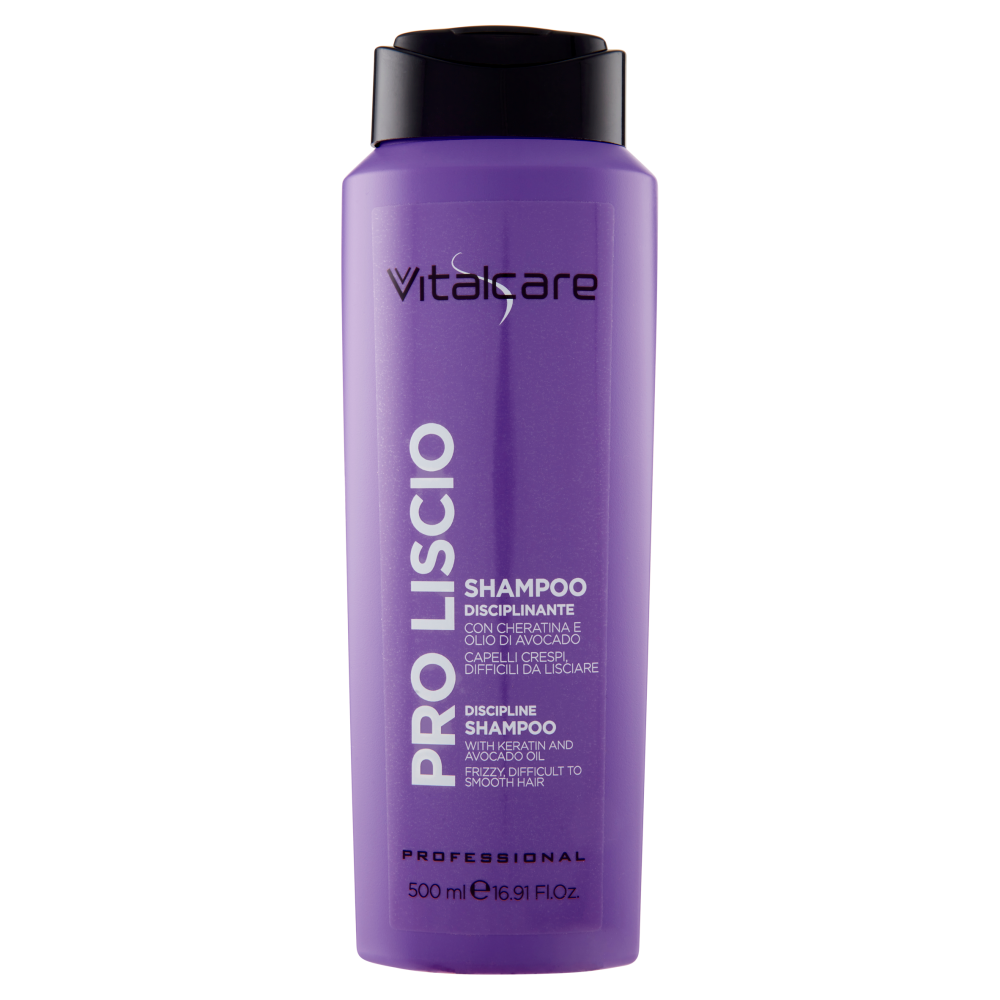 Vitalcare Professional Pro Liscio Shampoo Disciplinante 500 ml, , large