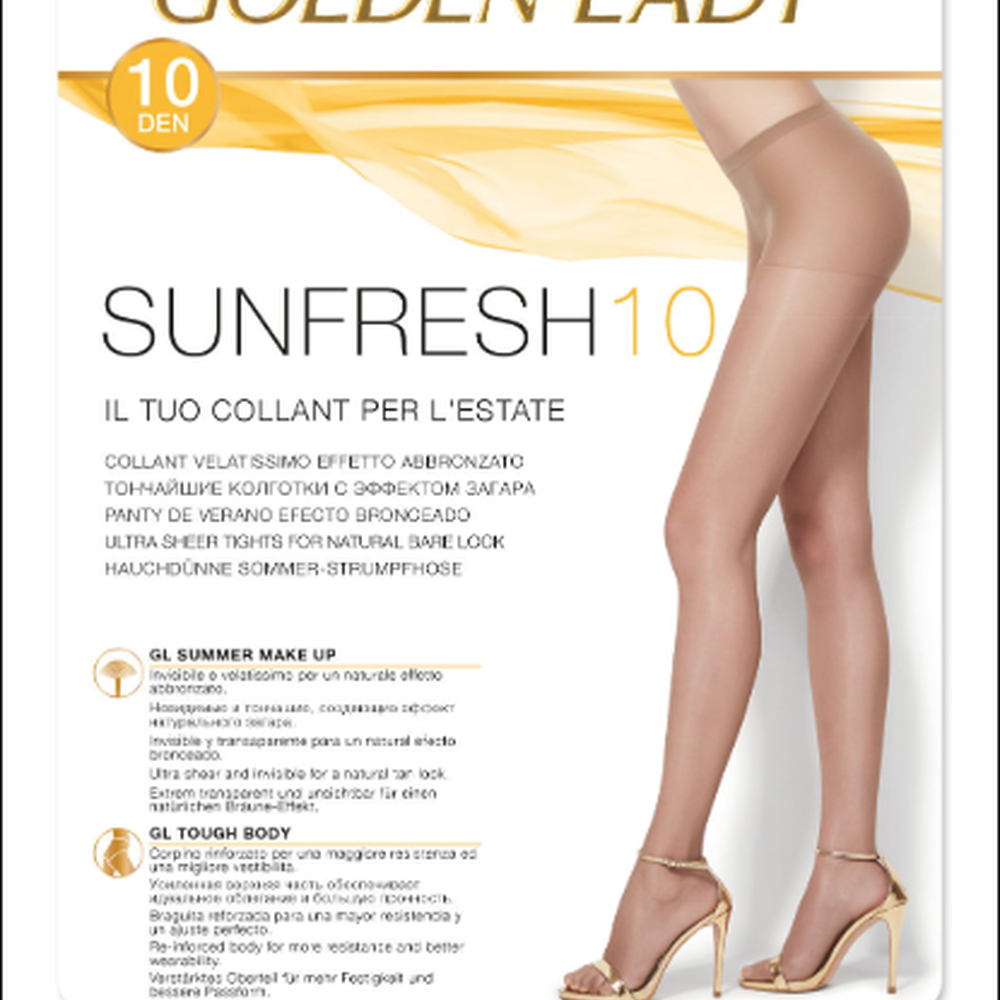 Golden Lady Sunfesh 10 Denari Nubia Taglia 3, , large