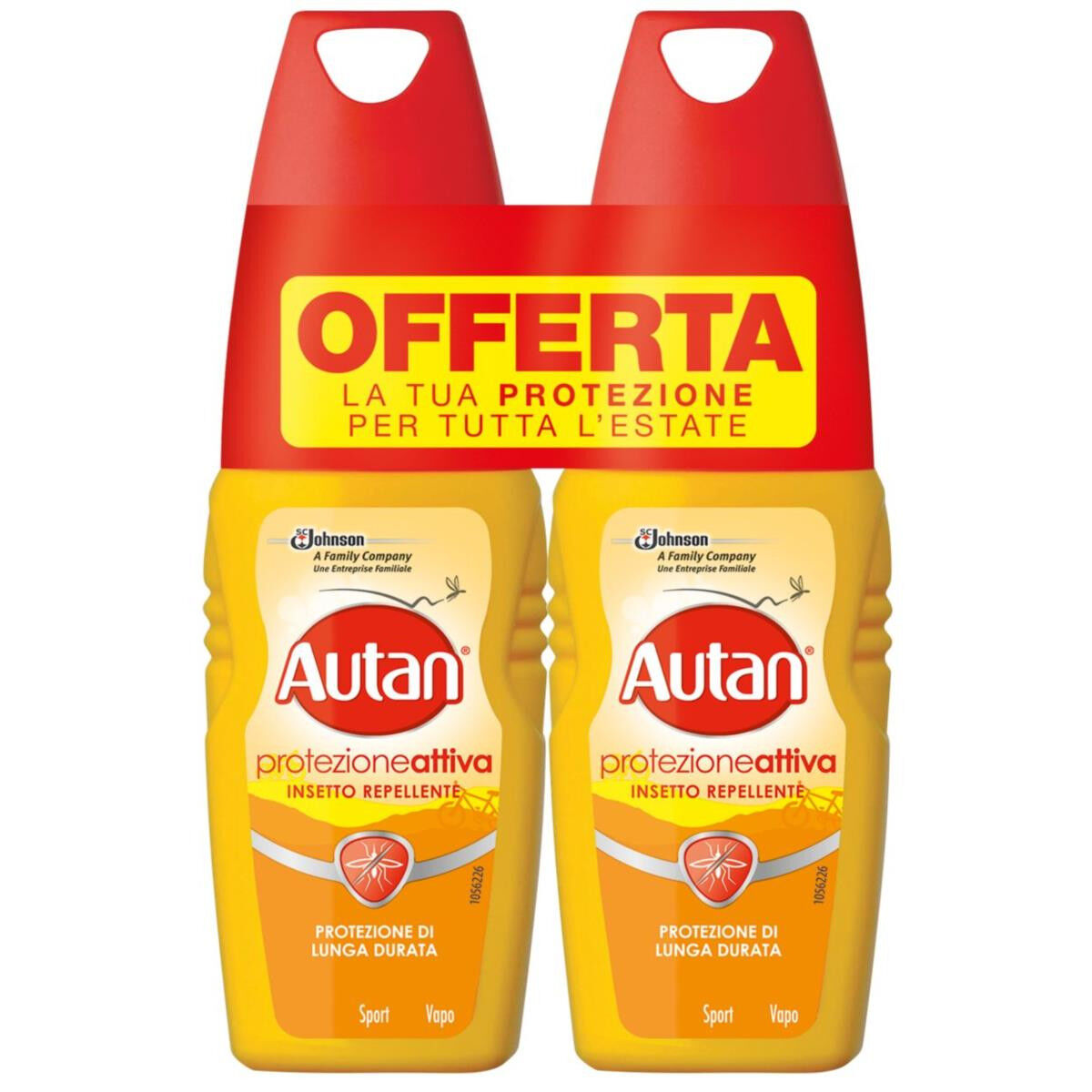 Autan Active Vapo 100 ml 2 Pezzi - -