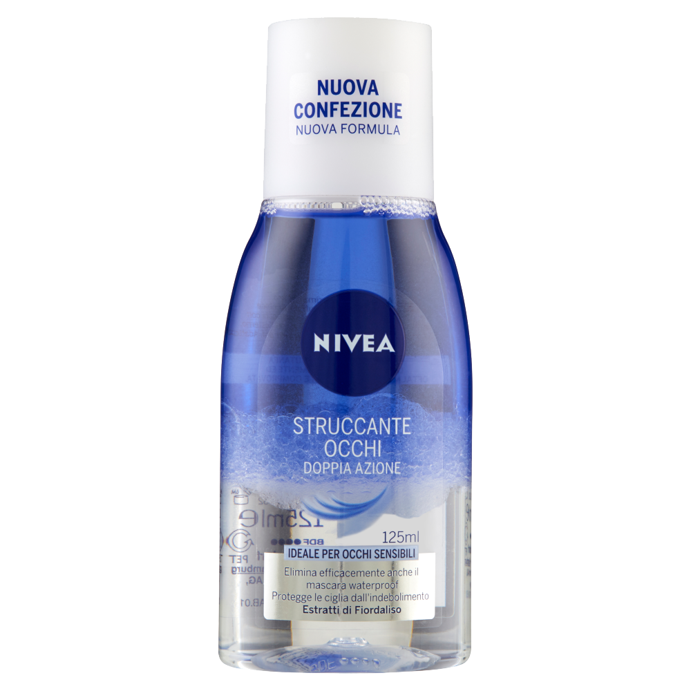 Nivea Struccante Occhi Doppia Azione 125 ml, , large