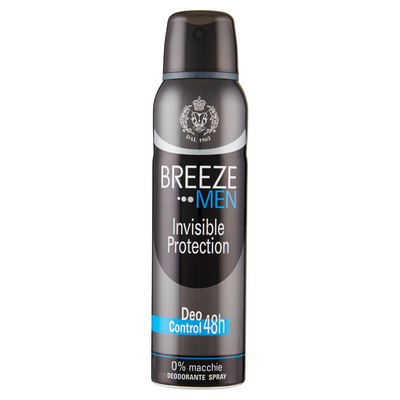 Breeze Men Invisible Protection Deodorante Spray 150ml