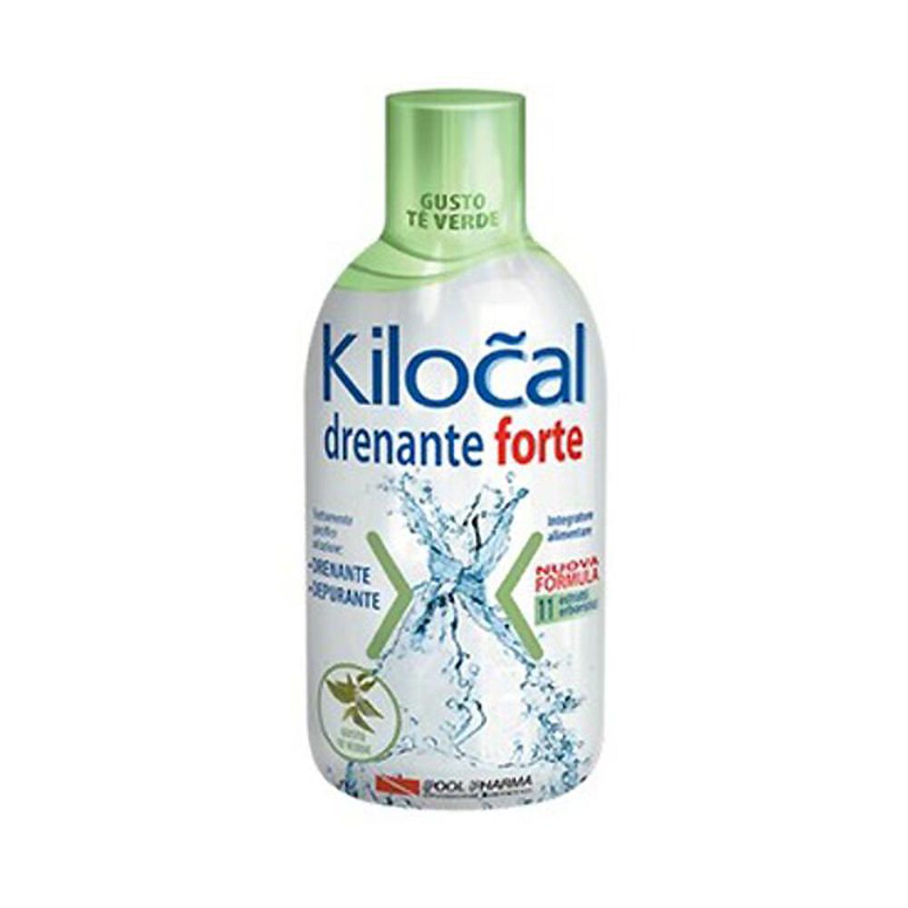 Kilocal Drenante Forte Te Verde 500 ml,  Kilocal Drenante Forte Te Verde 500 ml, , large