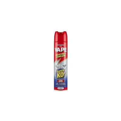 Vape Super KO2 Insetticida Spray Mosche e Zanzare 400 ml	