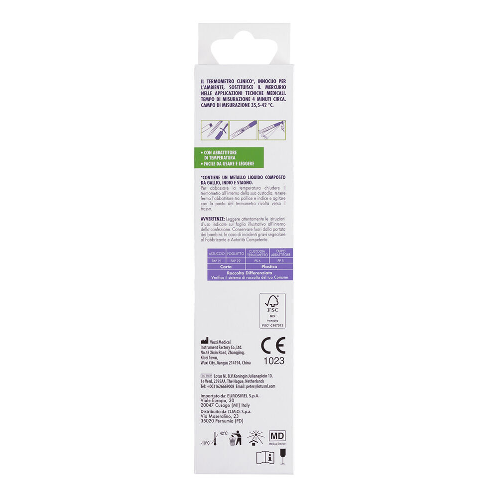 Essere Benessere Termometro Clinico Eco, , large