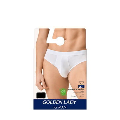 Golden Lady Slip Uomo Nero Taglia 5-L