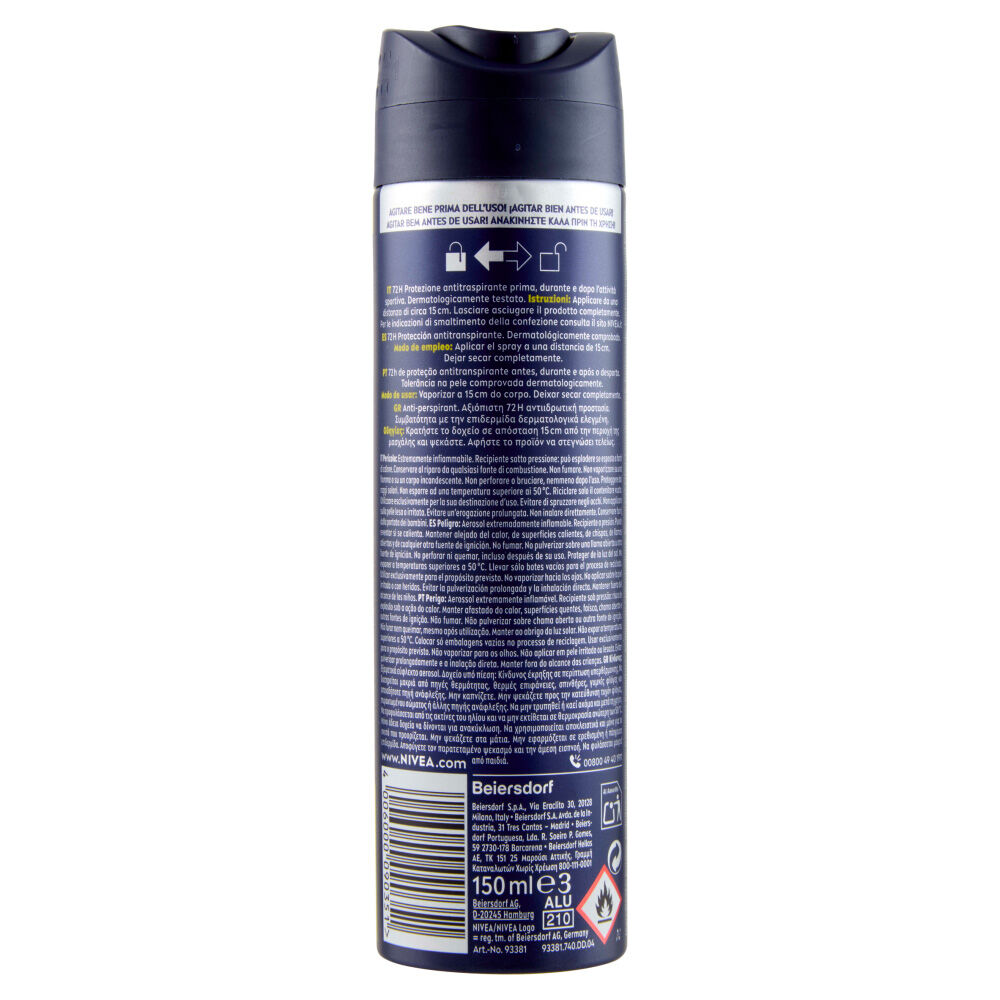 Nivea Men Deep Sport Anti-Perspirant 150ml, , large