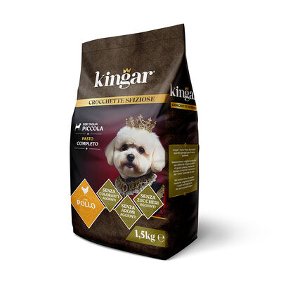 Kingar Dog Busta Crocchette 1,5Kg Pollo