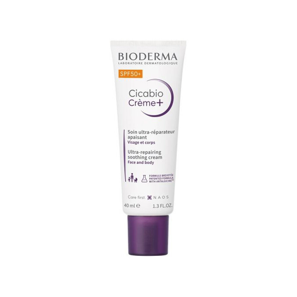 Bioderma Cicabio Cr&egrave;me+ SPF50+ 40ml	, , large