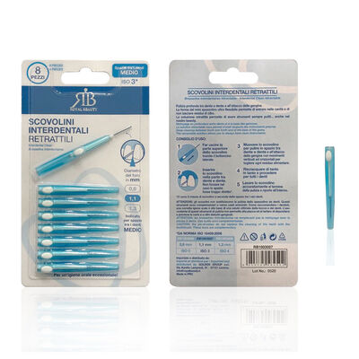 Royal Beauty Scovolini Interdentali Retrattili 8 Pezzi