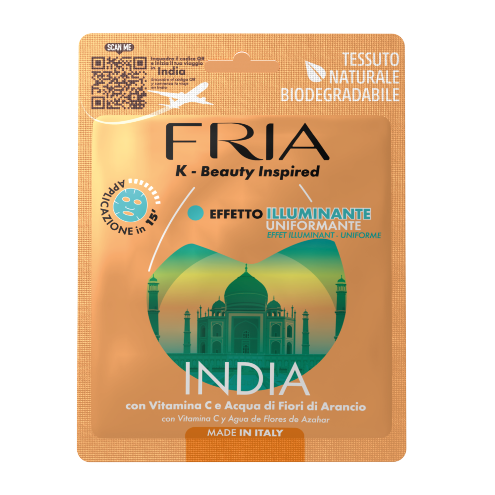 Fria Maschera Viso India Illuminante Uniformante, , large