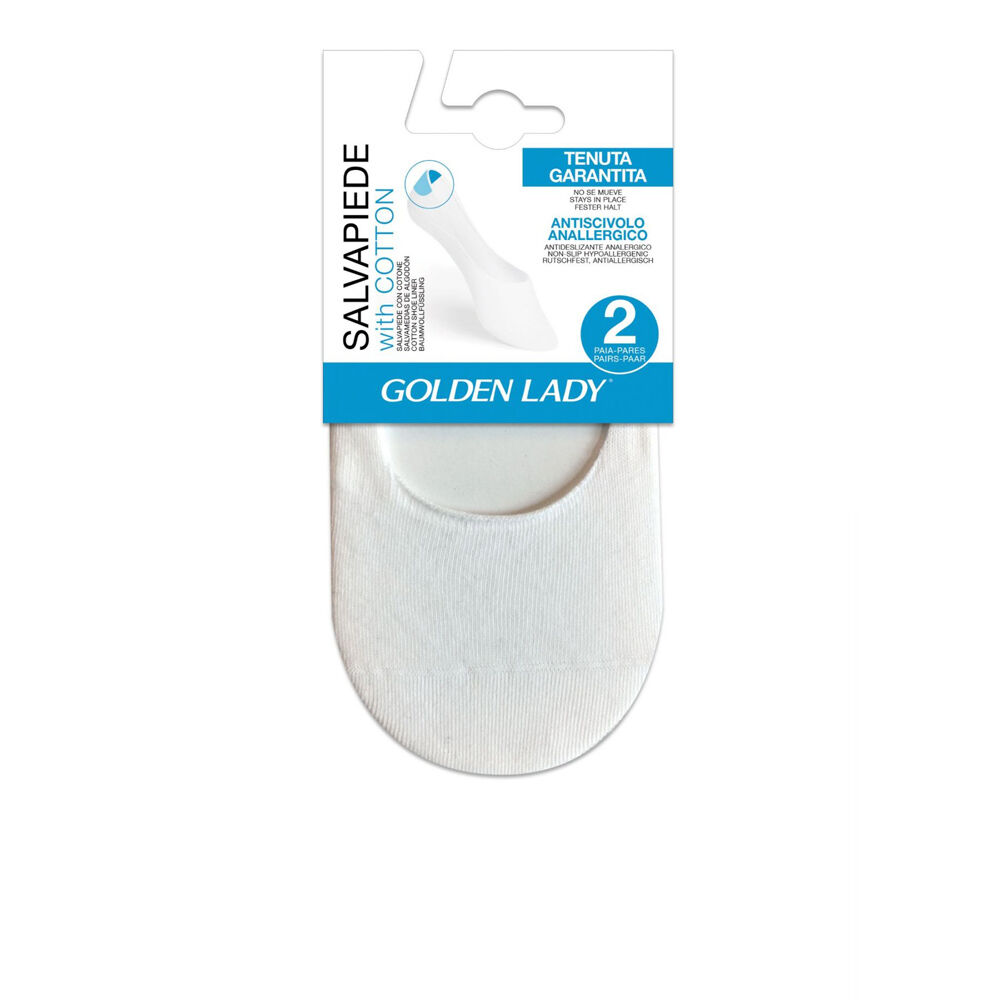 Golden Lady Salvapiede Cotone Naturale 2 Paia 35/38, , large