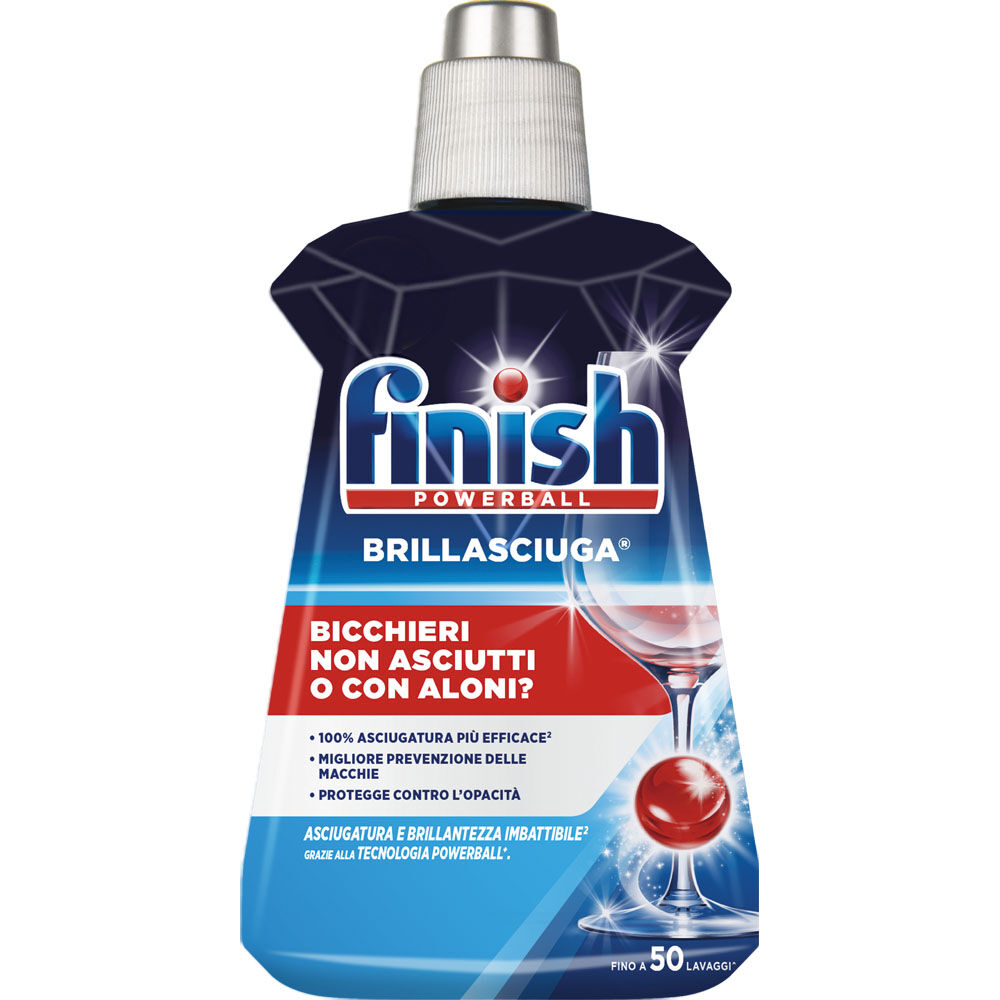 Finish Brillasciuga Regular Brillantante Lavastoviglie 250 ml - -