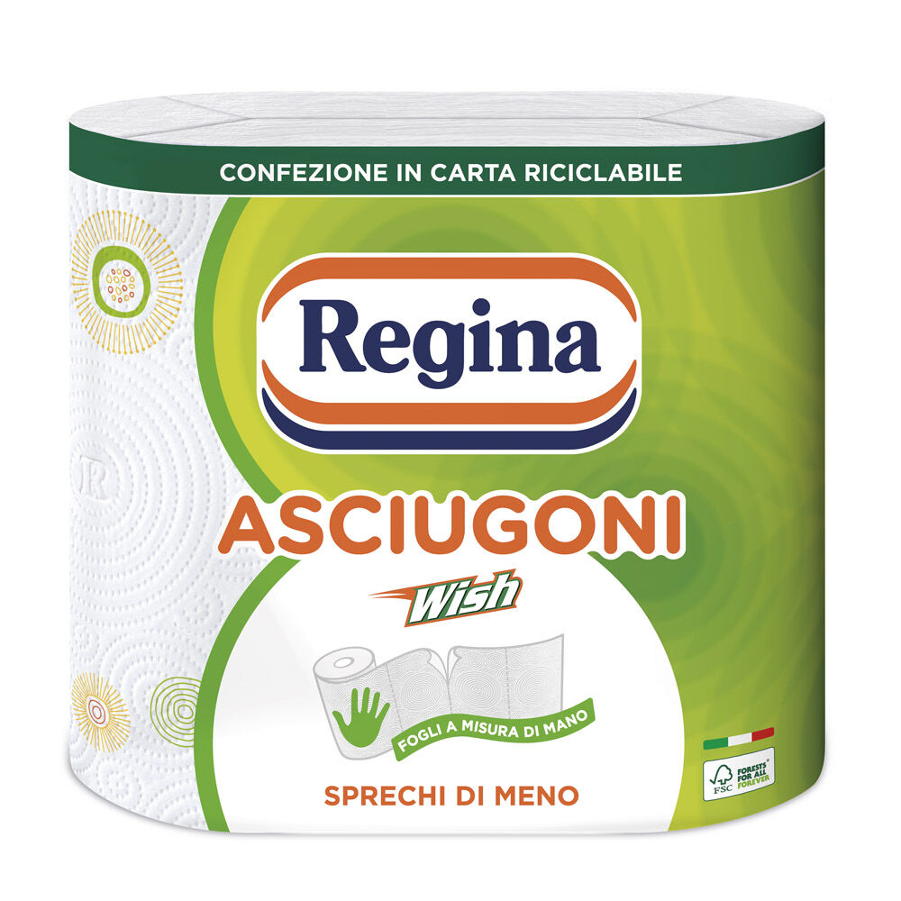 Regina Wish Asciugoni 2 Rotoli, , large