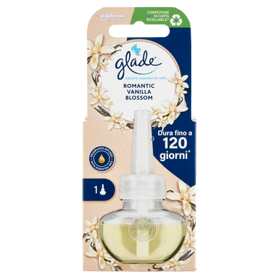 Glade Elettrico Ricarica Romantic Vaniglia 20ml