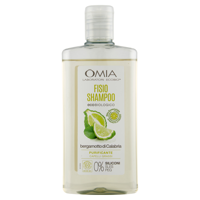 Omia Ecobiologico Bergamotto Shampoo Purificante 200 ml