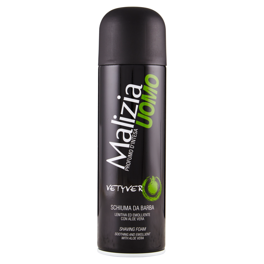 Malizia Vetyver Schiuma da Barba 300 ml, , large