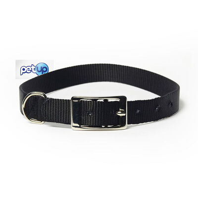 Petup Collare Nylon Nero 12 x 380 mm
